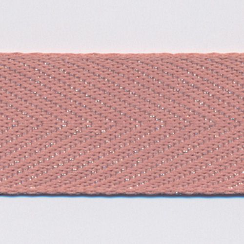 Metallic Herringbone Ribbon #180