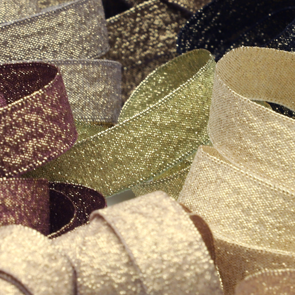 Metallic Stretch Tape (Gold) #01 White
