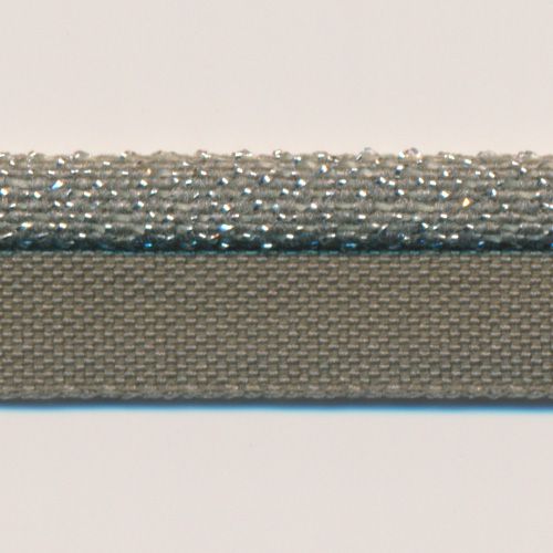 Metallic Stretch Piping (Silver) #31