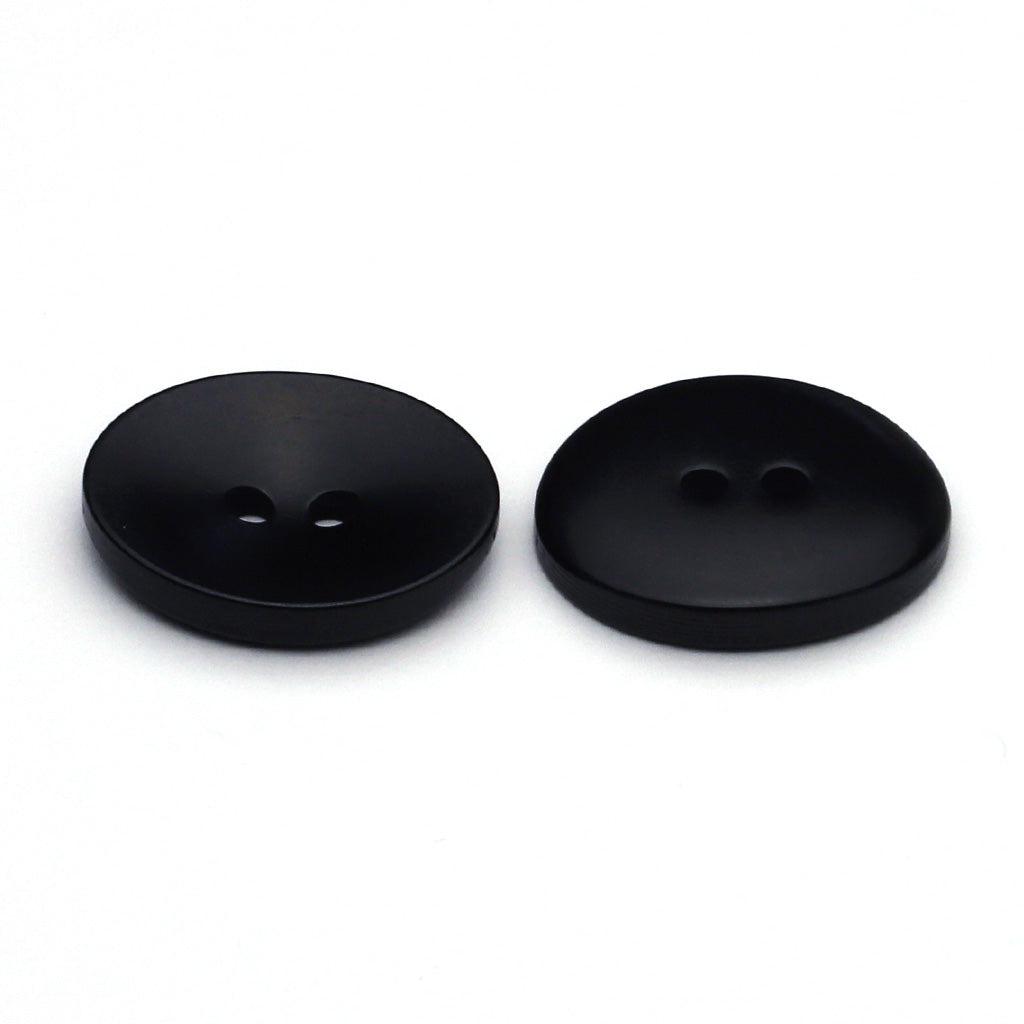 Corozo Button Black