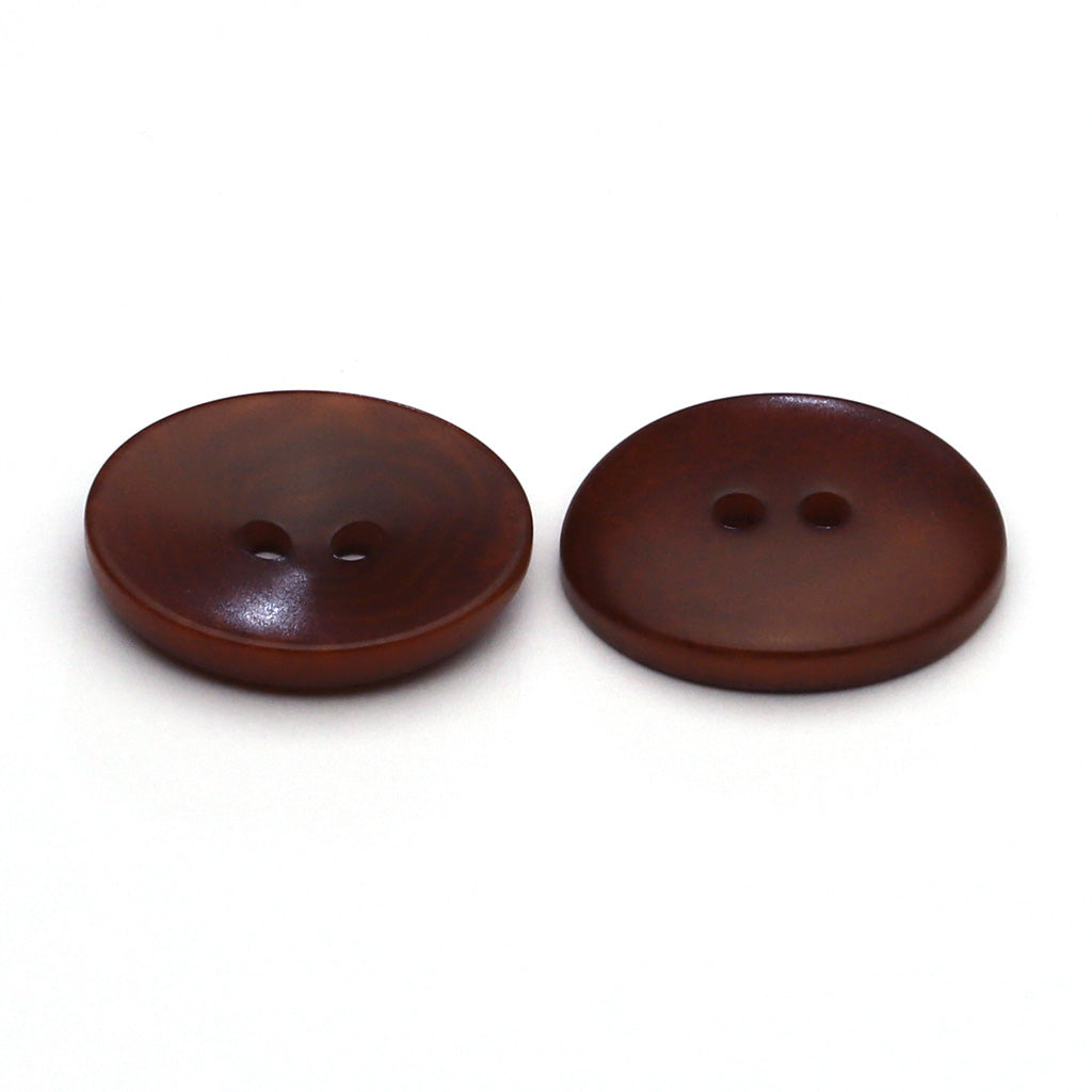 Corozo Button Brown