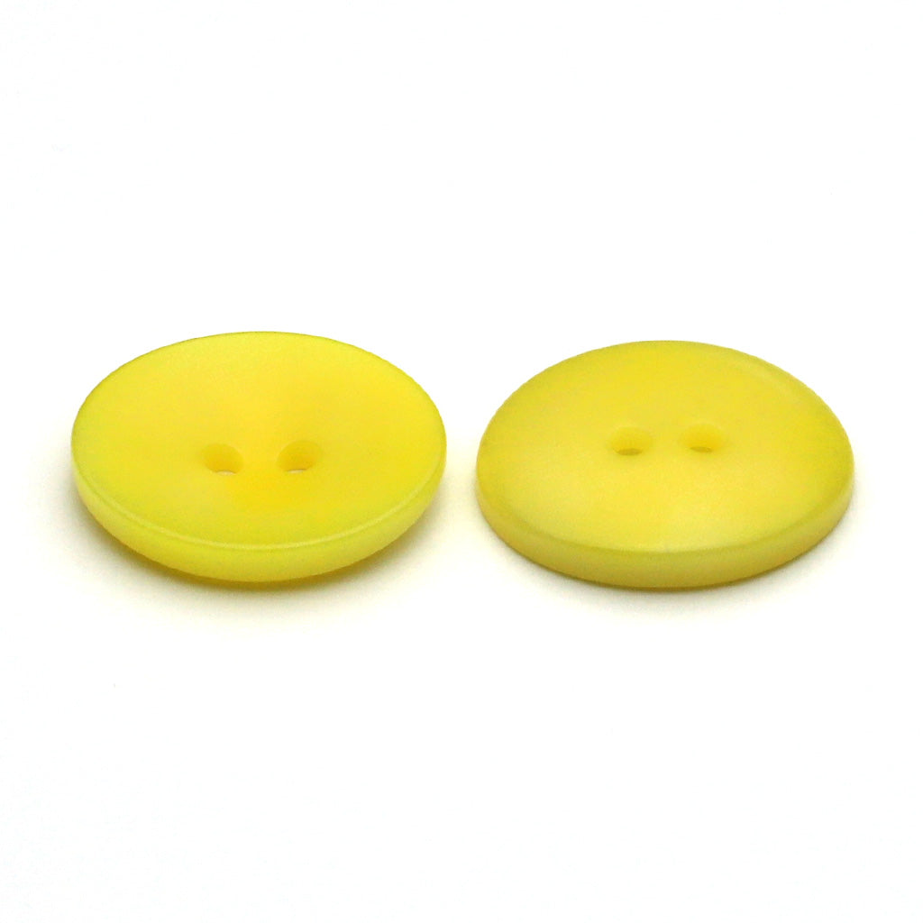 Corozo Button Yellow
