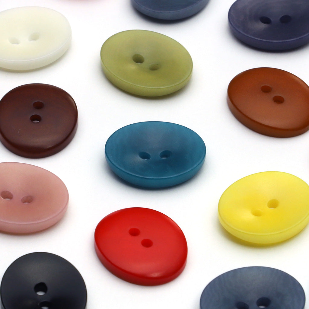 Corozo Button Apricot