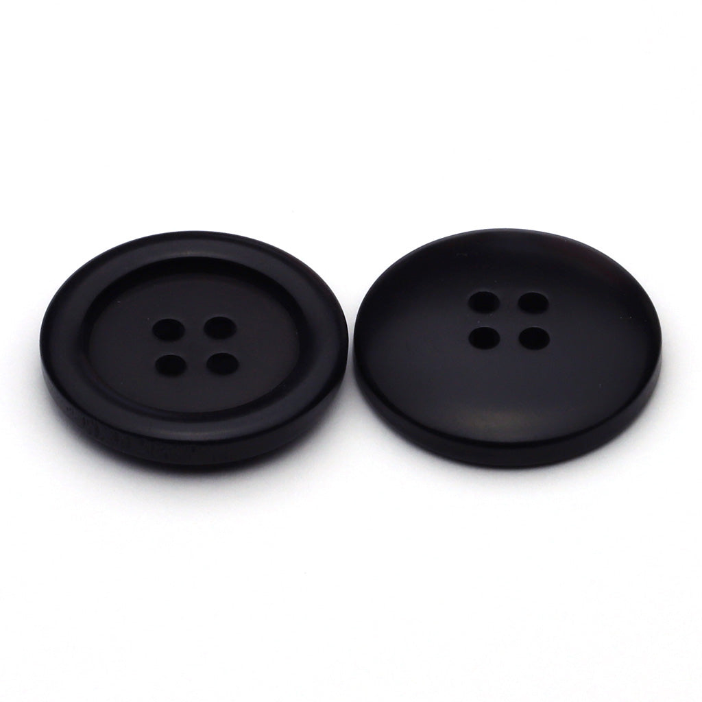 Corozo Button Dark Blue