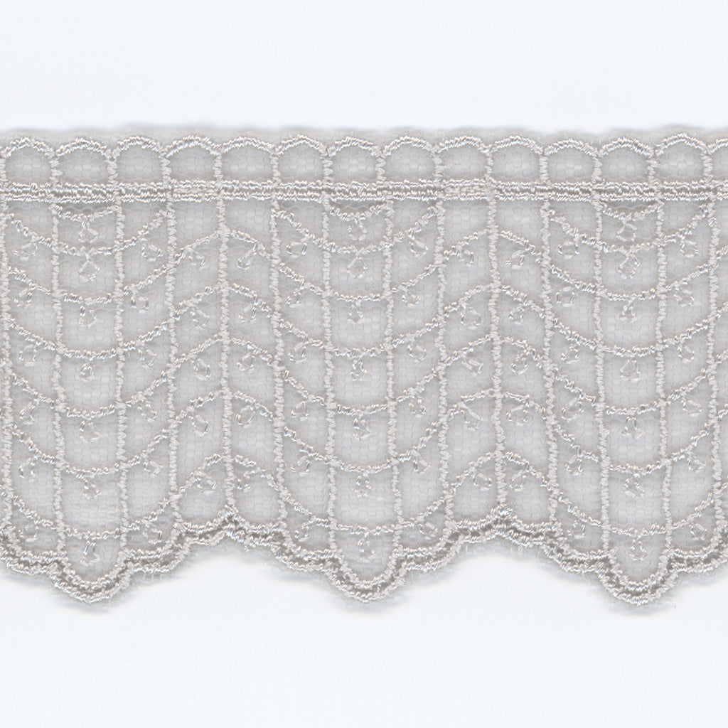 Embroidered Tulle Lace #100