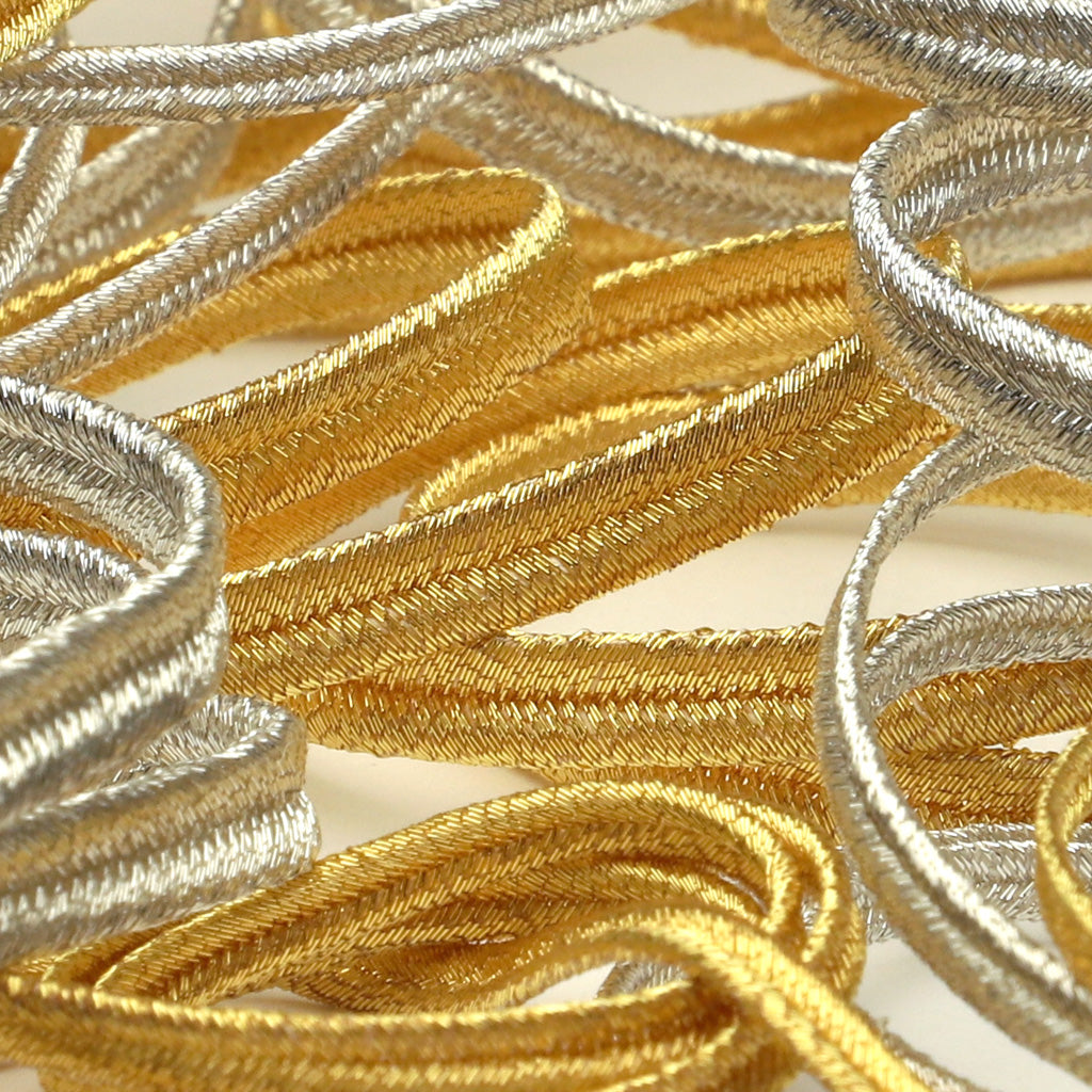 Metallic Trimming Braid #90 Gold