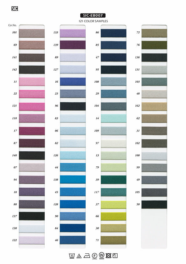 Sample Card Grosgrain Stretch Tape (SIC-EB007)