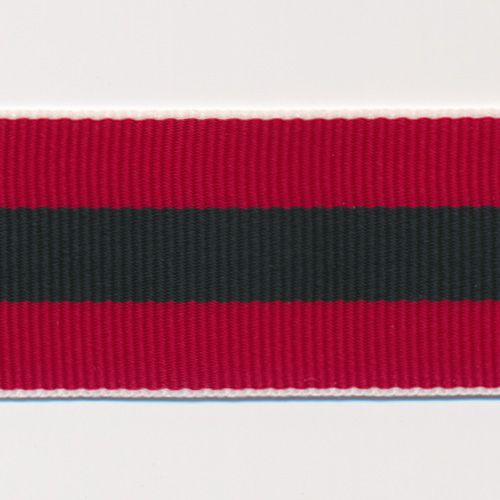 Recycled Polyester Stripe Grosgrain Ribbon #15