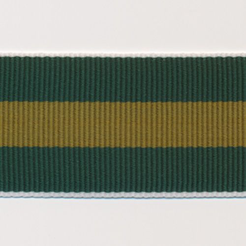Recycled Polyester Stripe Grosgrain Ribbon #17