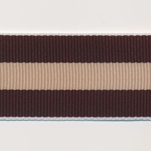 Recycled Polyester Stripe Grosgrain Ribbon #18