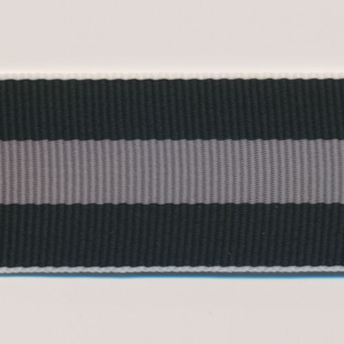Recycled Polyester Stripe Grosgrain Ribbon #20