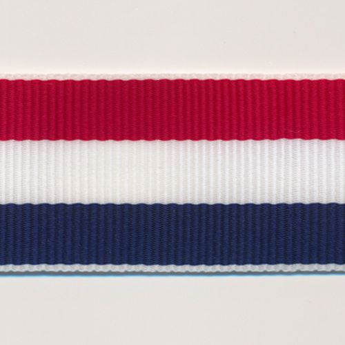 Recycled Polyester Stripe Grosgrain Ribbon #2