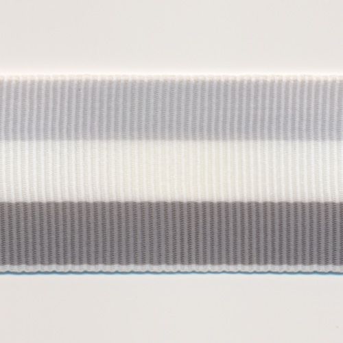 Recycled Polyester Stripe Grosgrain Ribbon #33