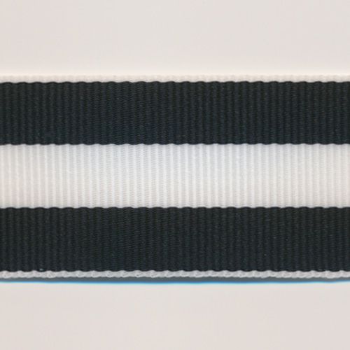 Recycled Polyester Stripe Grosgrain Ribbon #35
