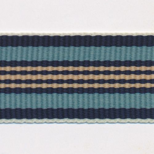 Recycled Polyester Stripe Grosgrain Ribbon #14