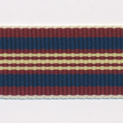 Recycled Polyester Stripe Grosgrain Ribbon #17