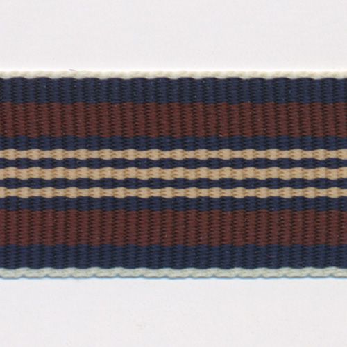 Recycled Polyester Stripe Grosgrain Ribbon #18
