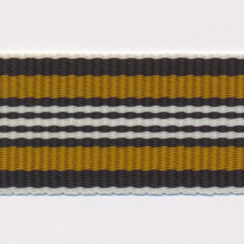 Recycled Polyester Stripe Grosgrain Ribbon #3