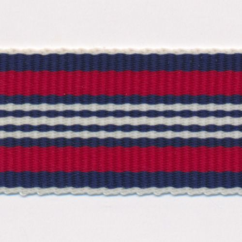 Recycled Polyester Stripe Grosgrain Ribbon #4