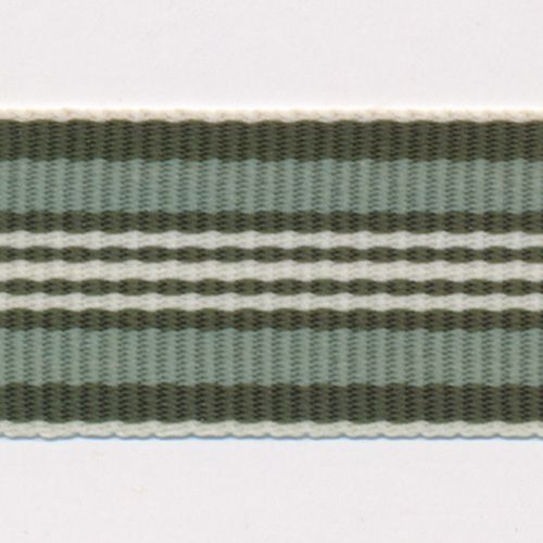 Recycled Polyester Stripe Grosgrain Ribbon #7