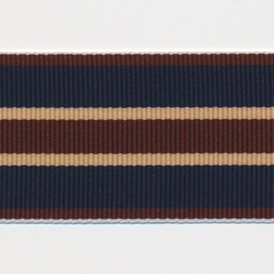 Recycled Polyester Stripe Grosgrain Ribbon #11