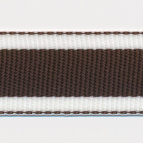 Recycled Polyester Stripe Grosgrain Ribbon #3