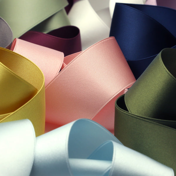 Silky Satin Ribbon #80 Steel - RiBBONs B2B
