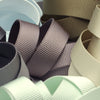 Double-Face Ribbon (Satin &amp; Grosgrain) #99 Gray