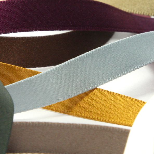 Silk Satin Ribbon #12 Sand Beige
