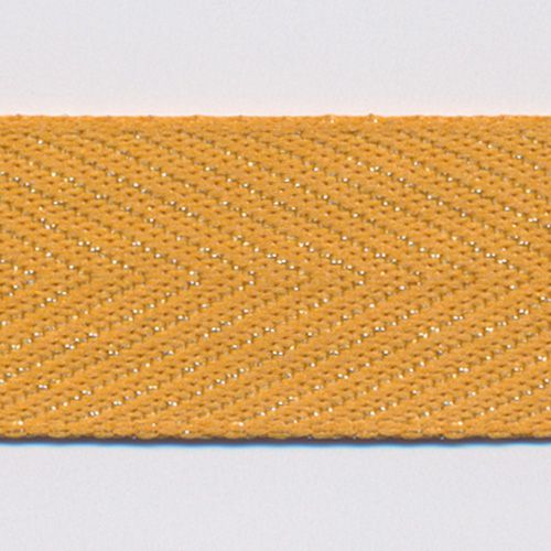 Metallic Herringbone Ribbon #166