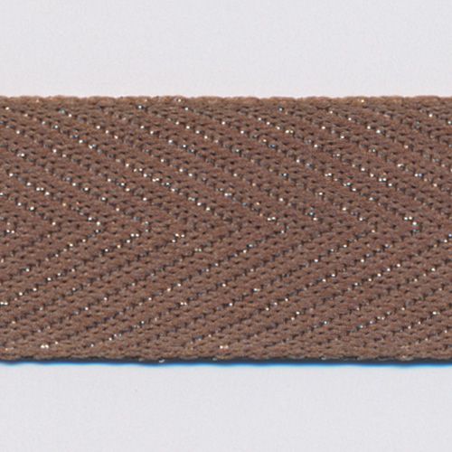 Metallic Herringbone Ribbon #178