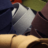 Cotton Taffeta Ribbon #102 Carbon Gray