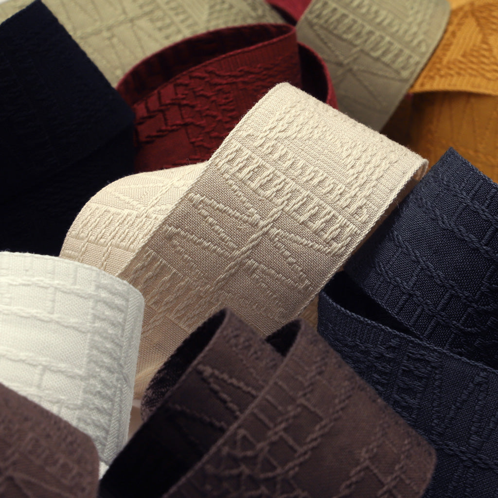 Jacquard Ribbon #00 Ecru