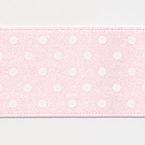 Dot Print Ribbon (Double-Face Satin) #10