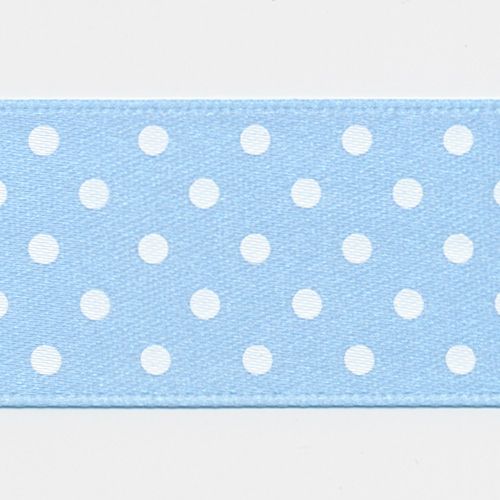 Dot Print Ribbon (Double-Face Satin) #15