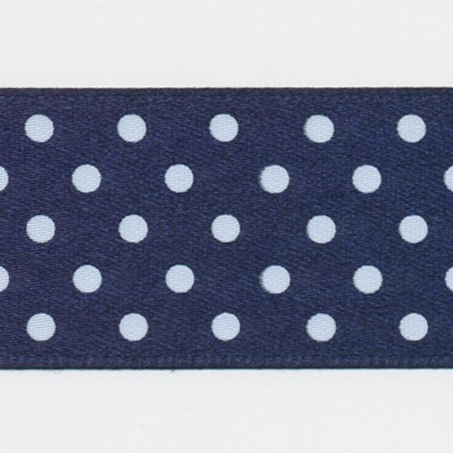 Dot Print Ribbon (Double-Face Satin) #16