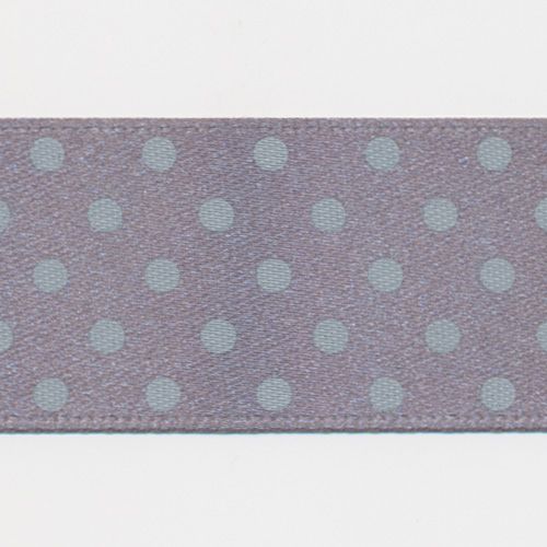 Dot Print Ribbon (Double-Face Satin) #19