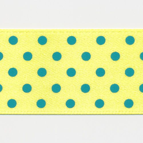 Dot Print Ribbon (Double-Face Satin) #23