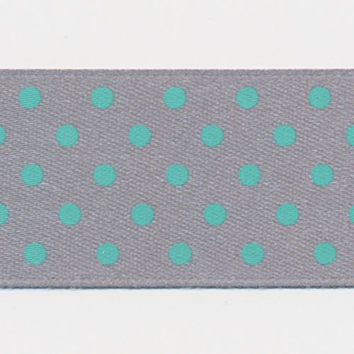 Dot Print Ribbon (Double-Face Satin) #27