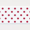 Dot Print Ribbon (Double-Face Satin) #2