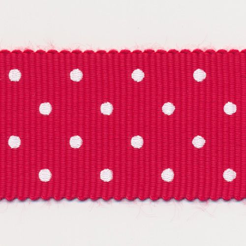 Dot Print Ribbon (Grosgrain) #10