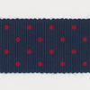 Dot Print Ribbon (Grosgrain) #17