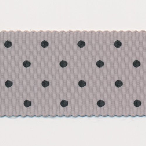 Dot Print Ribbon (Grosgrain) #18