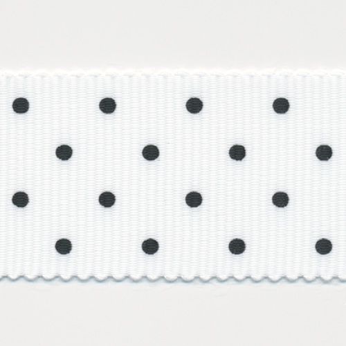 Dot Print Ribbon (Grosgrain) #1