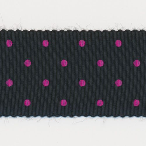 Dot Print Ribbon (Grosgrain) #21