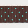 Dot Print Ribbon (Grosgrain) #22