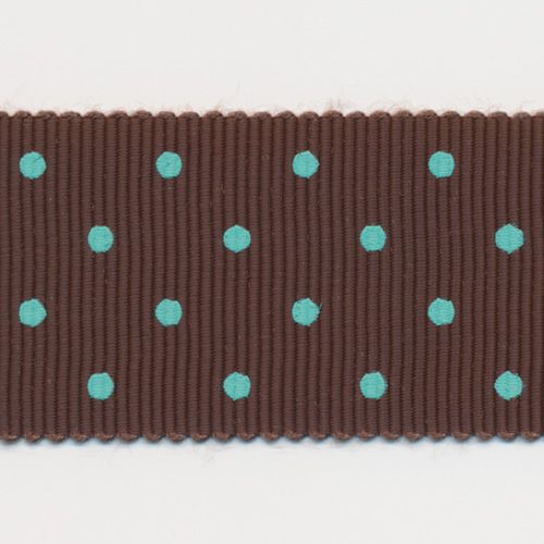 Dot Print Ribbon (Grosgrain) #22