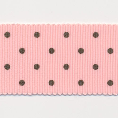 Dot Print Ribbon (Grosgrain) #24