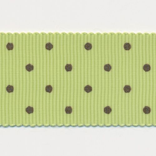 Dot Print Ribbon (Grosgrain) #25