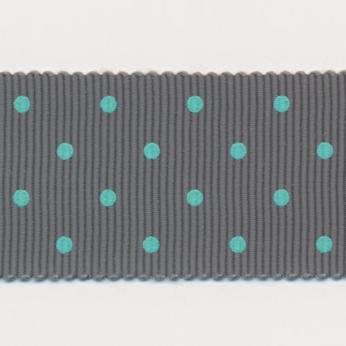 Dot Print Ribbon (Grosgrain) #27